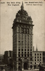 The Call Building San Francisco, CA Postcard Postcard