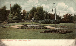 Howard Park South Bend, IN Postcard Postcard