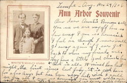 Ann Arbor Souvenir Michigan Postcard Postcard