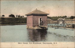 Gate House, City Reservoir Postcard