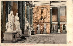 Corner in Statuary Hall Postcard