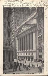 Stock Exchange Postcard