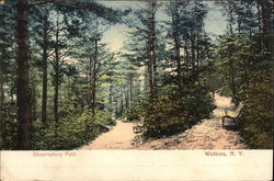 Observatory Path Postcard