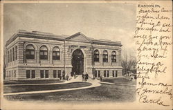 Easton Public Library Postcard