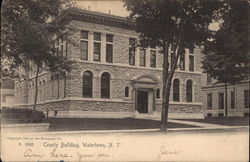 County Building Postcard