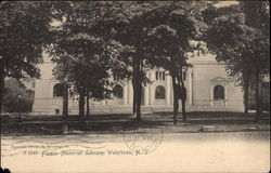 Flower Memorial Library Postcard