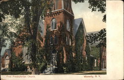 First Presbyterian Church Postcard