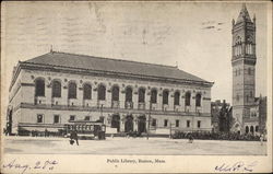 Public Library Postcard