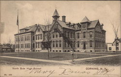 North Side High School Postcard