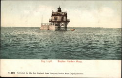 Bug Light, Boston Harbor Postcard