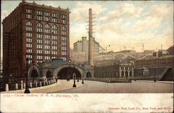 Union Station, P.R.R Postcard