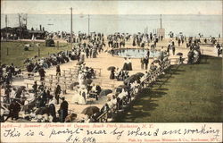 Summer Afternoon at Ontario Beach Park Postcard