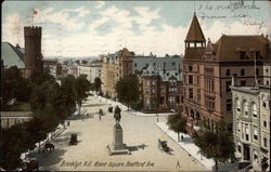 Grant Square, Bedford Avenue Brooklyn, NY Postcard Postcard