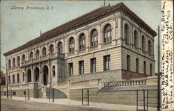 Library Postcard