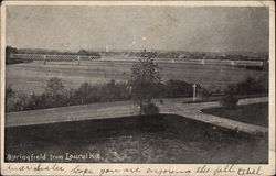 View of Town from Laurel Hill Postcard