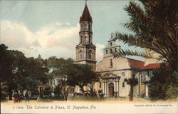 The Cathedral & Plaza Postcard