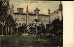 The Court, Hotel Alcazar St. Augustine, FL Postcard Postcard