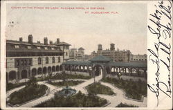 Court of The Ponce de Leon Postcard