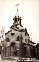 Chapelle Primitive - Chapel Oratoire, St. Joseph Postcard