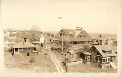 Town, Homes, Peak's Island Postcard