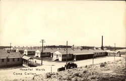 Hospital Wards, Camp Callan San Diego, CA Postcard Postcard