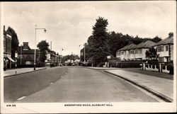 Greenford Road View Postcard