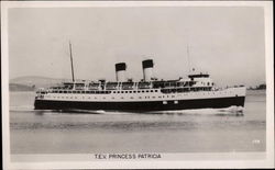 T.E.V. Princess Patricia Postcard