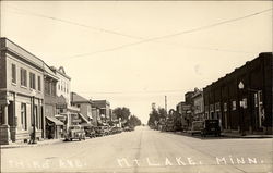 Third Ave Mountain Lake, MN Postcard Postcard