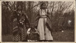 Three Indian Women Postcard