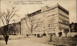 Lincoln School & Research Building Teachers College, Columbia University New York, NY Postcard Postcard