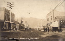 Main Street Clarkston, WA Postcard Postcard