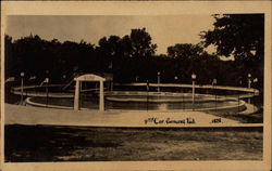 9th Cav. Swimming Pool, 1922 Postcard