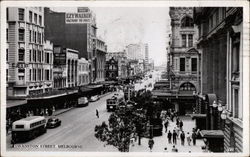 Swanston Street Postcard