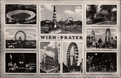 Views of Wien-Prater Postcard