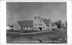 First Lutheran Church Postcard