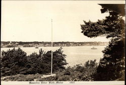 Kennebec River Postcard