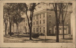 Cutler Hall, WRA Dining Room and Dormitory Schools & Education Postcard Postcard