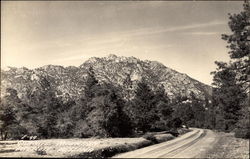 View of the Mountains Prescott, AZ Postcard Postcard