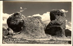 City of Rocks Faywood, NM Postcard Postcard