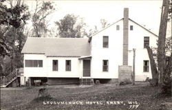 Skugumchuck Hotel Amery, WI Postcard Postcard