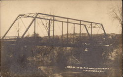 Bridge Over the Mokelumme River Postcard