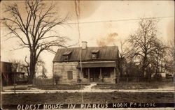 Oldest House in Marcus Hook Pennsylvania Postcard Postcard