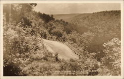 The Dixie Highway "In the Cumberlands" Postcard