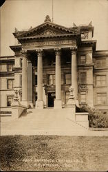 Main Entrance Central Hall, Iowa State College Ames, IA Postcard Postcard