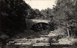 Stone Bridge, McCormick's Creek State Park Postcard