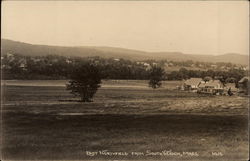 East Northfield from South Vernon, Vermont Massachusetts Postcard Postcard