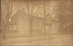 North A St., Friends Meeting House Richmond, IN Postcard Postcard