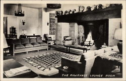 The Ahwahnee Lounge Room Postcard