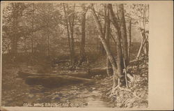 Coal Mine Brook, Lake Quinsigamond Postcard