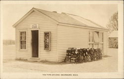 Tin Type Studio Dearborn, MI Postcard Postcard